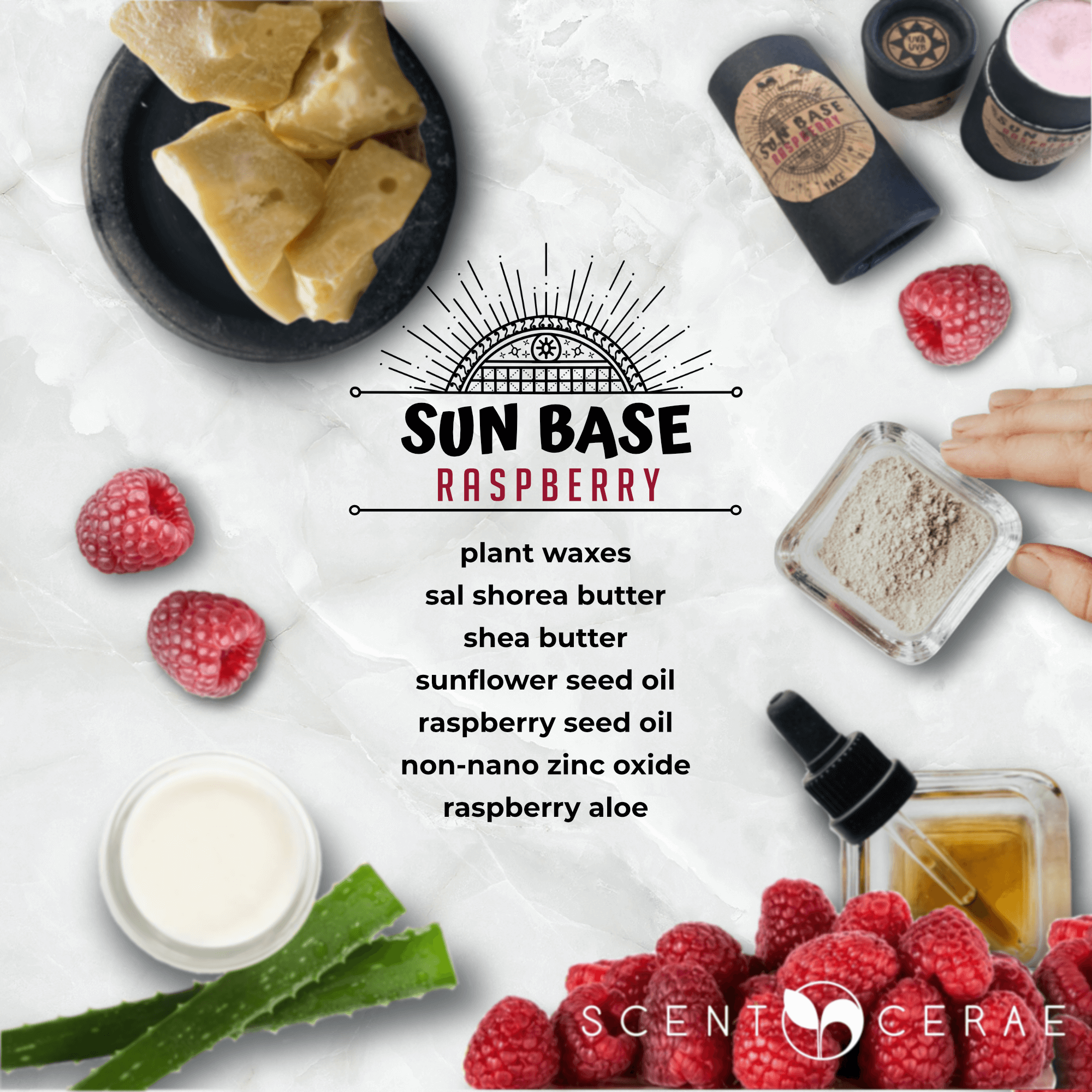 Sun Base Raspberry Zinc BIG Push Up