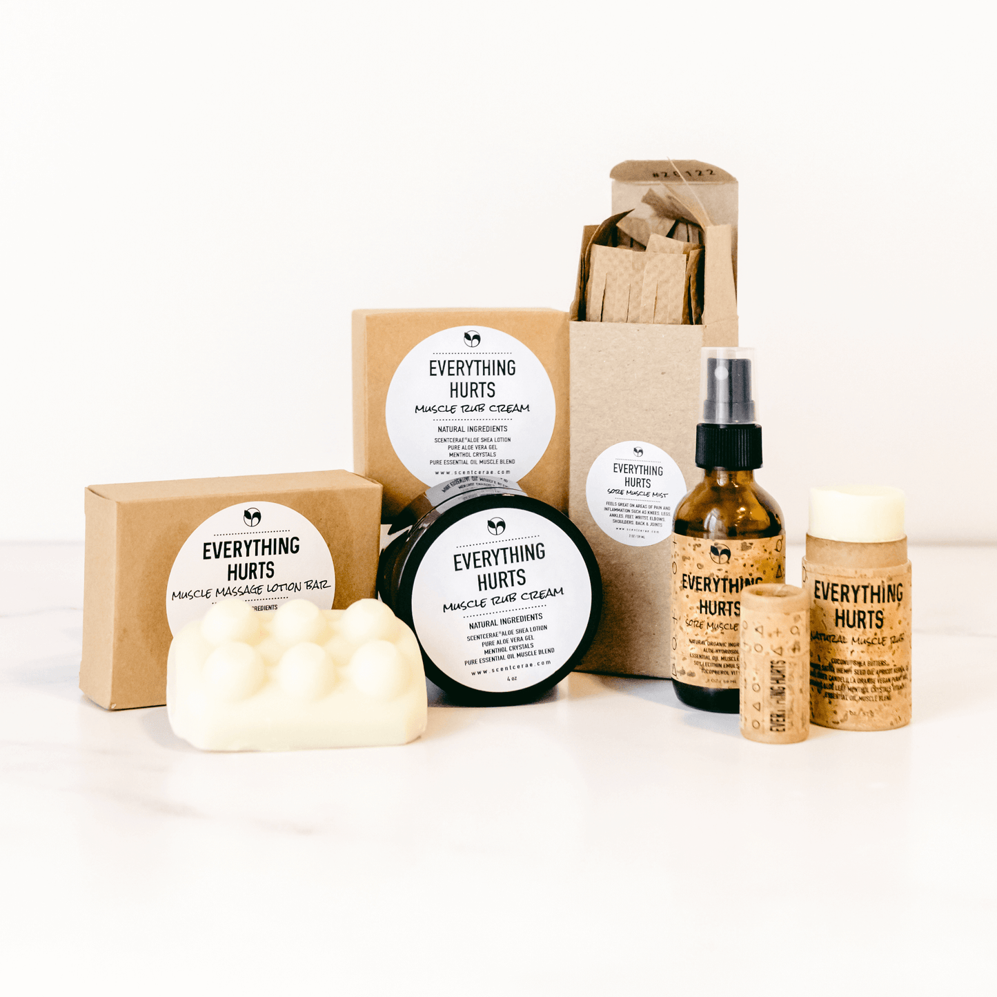 EVERYTHING HURTS - Natural Muscle Balm BIG push up