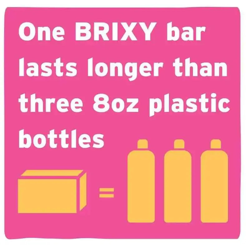 Brixy Shampoo Bar - Hydrating Formula for Nourished and Moisturized Hair