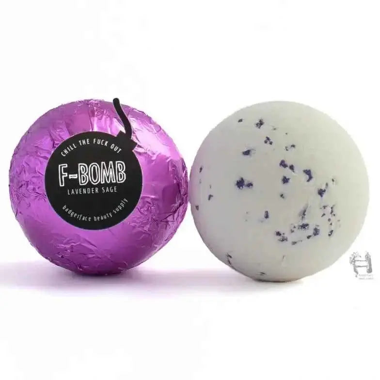 Badgerface F-Bombs - Premium Natural Bath Bombs for Relaxation