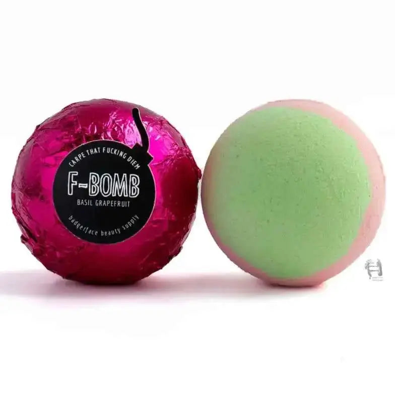 Badgerface F-Bombs - Premium Natural Bath Bombs for Relaxation