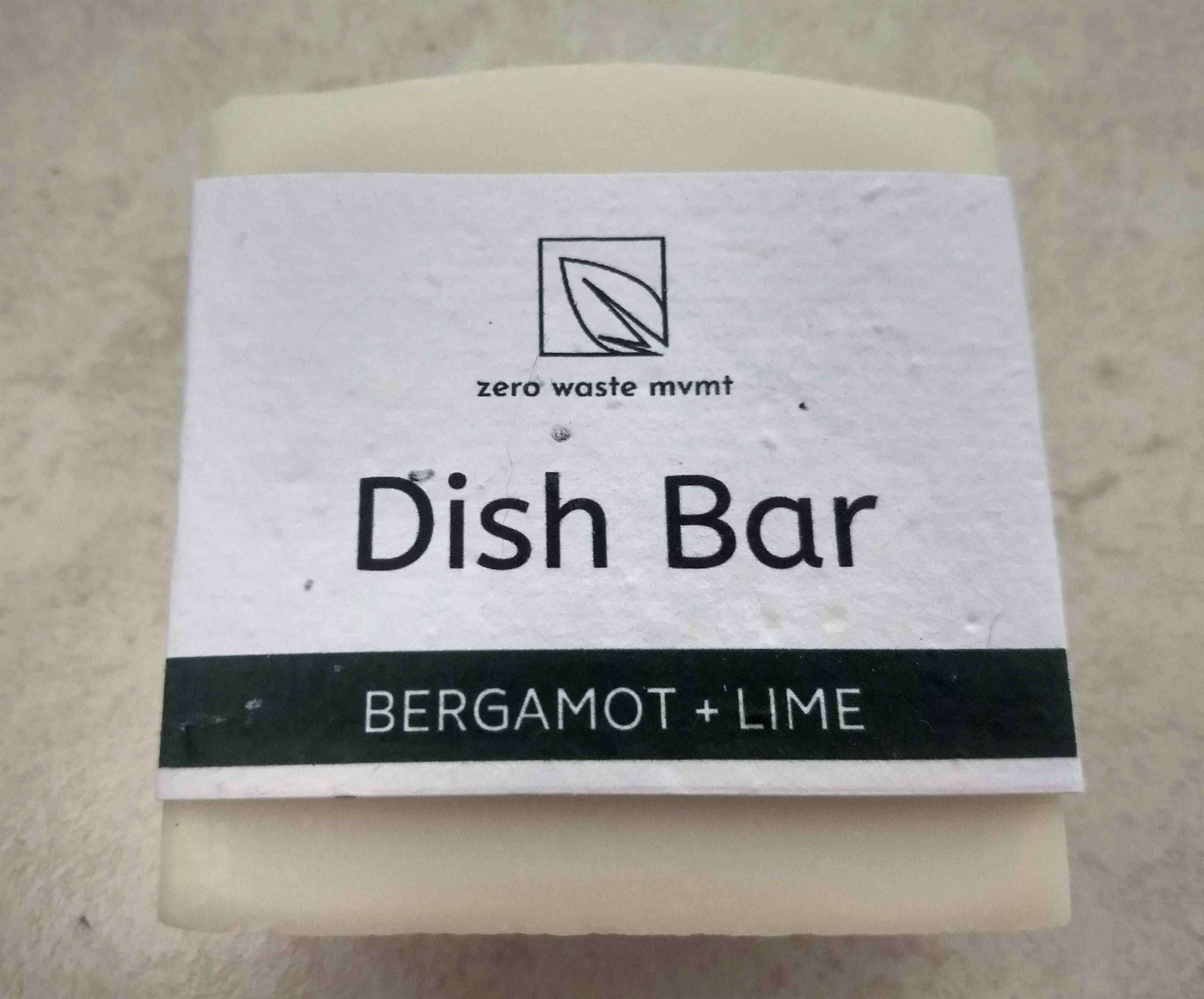 Zero Waste Dish Bar Soap for Eco-Friendly Cleaning