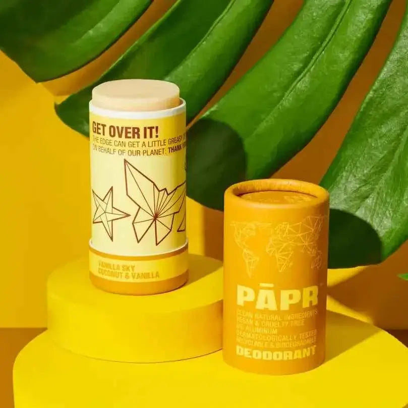 Paper Cosmetic Deodorant - Eco-Friendly Plastic Free Deodorant