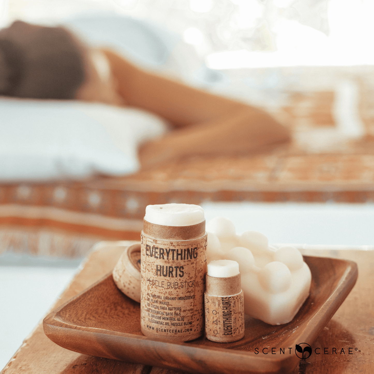 EVERYTHING HURTS - Natural Muscle Balm BIG push up