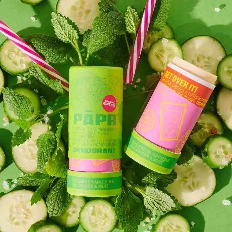 Paper Cosmetic Deodorant - Eco-Friendly Plastic Free Deodorant