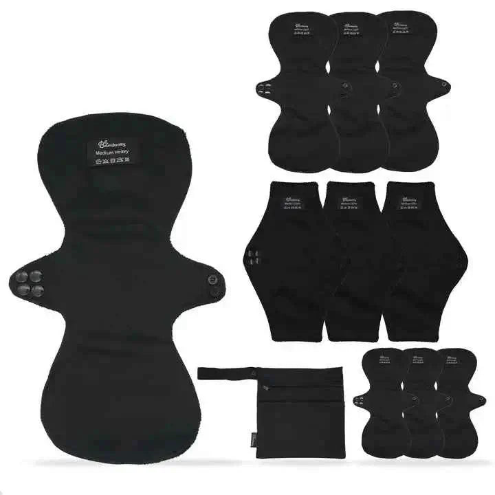 Bamboo Reusable Sanitary Pads - Eco-Friendly and Comfortable Menstrual Protection