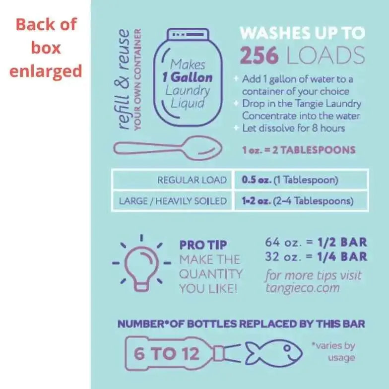 Laundry Concentrate - The Best Chemical Free Laundry Detergent for a Fresh, Eco-Friendly Clean