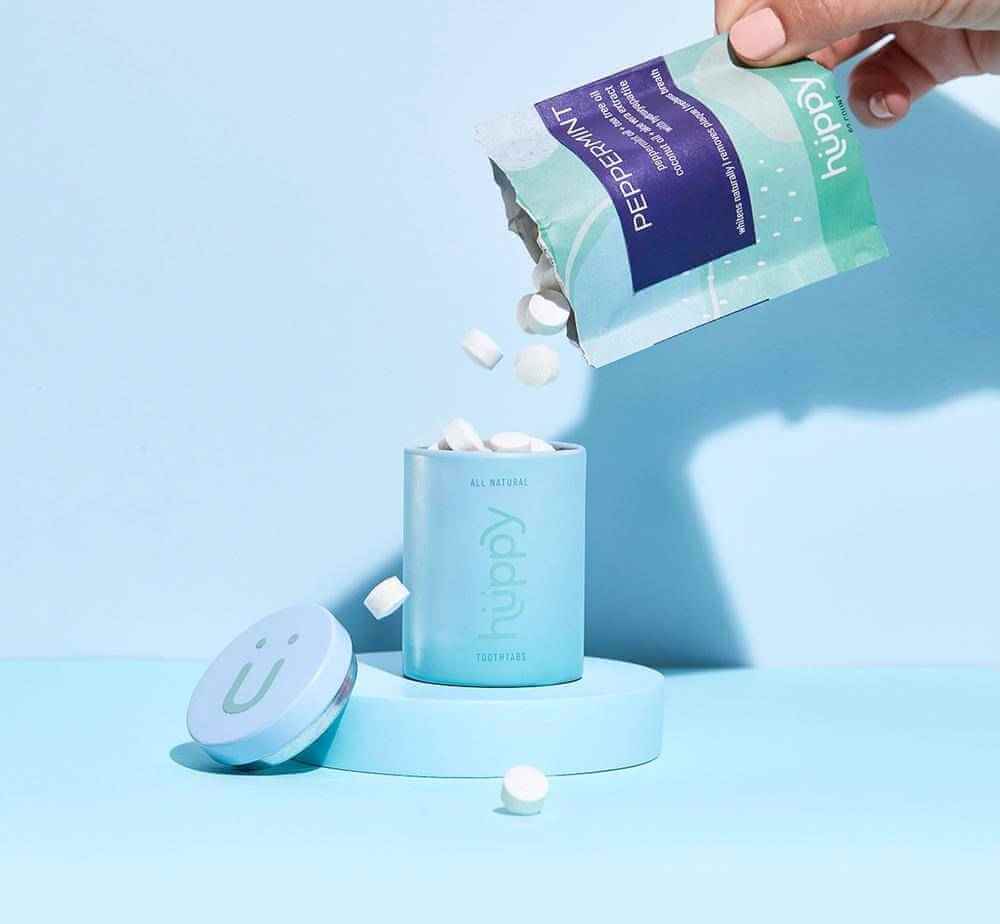 Huppy Toothpaste Tablets  