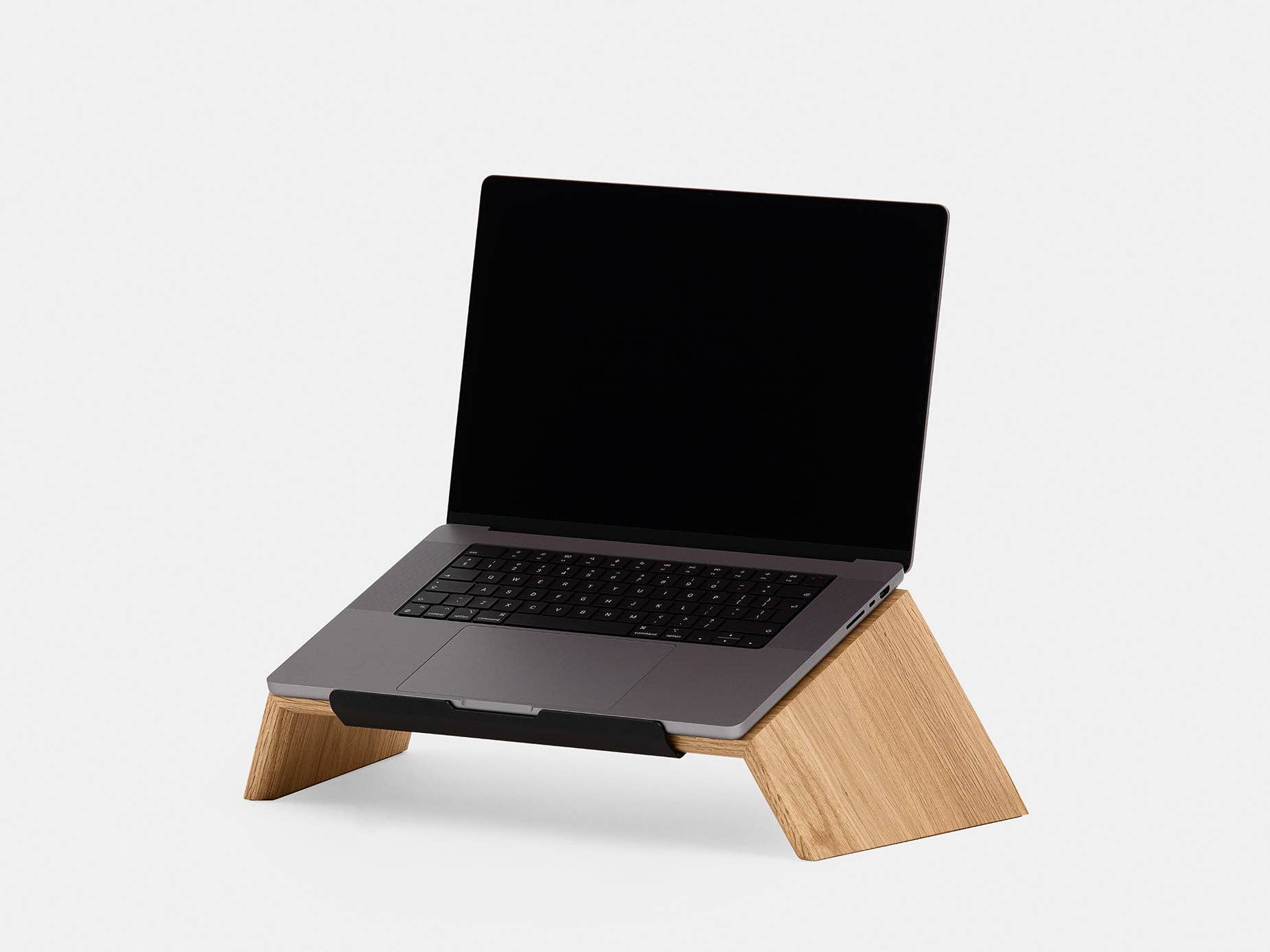 Laptop Stand in Oak 