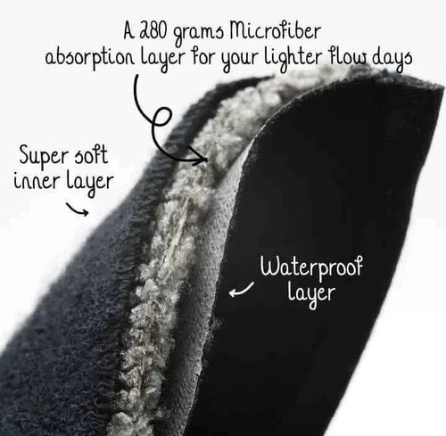 Bamboo Reusable Sanitary Pads - Eco-Friendly and Comfortable Menstrual Protection  