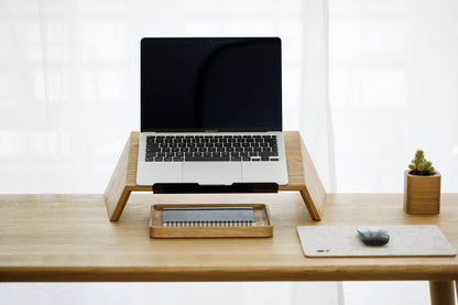 Laptop Stand in Oak
