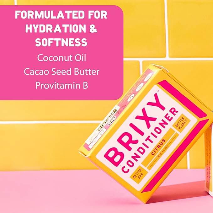 Brixy Hydrating Conditioner Bar for Deep Moisture and Nourishment   thumbnail