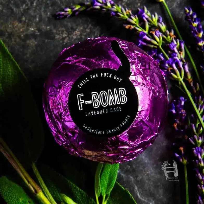 Badgerface F-Bombs - Premium Natural Bath Bombs for Relaxation   thumbnail