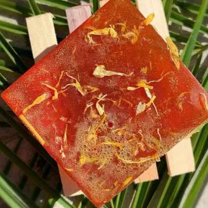 Turmeric Calendula Soap with Eucalyptus