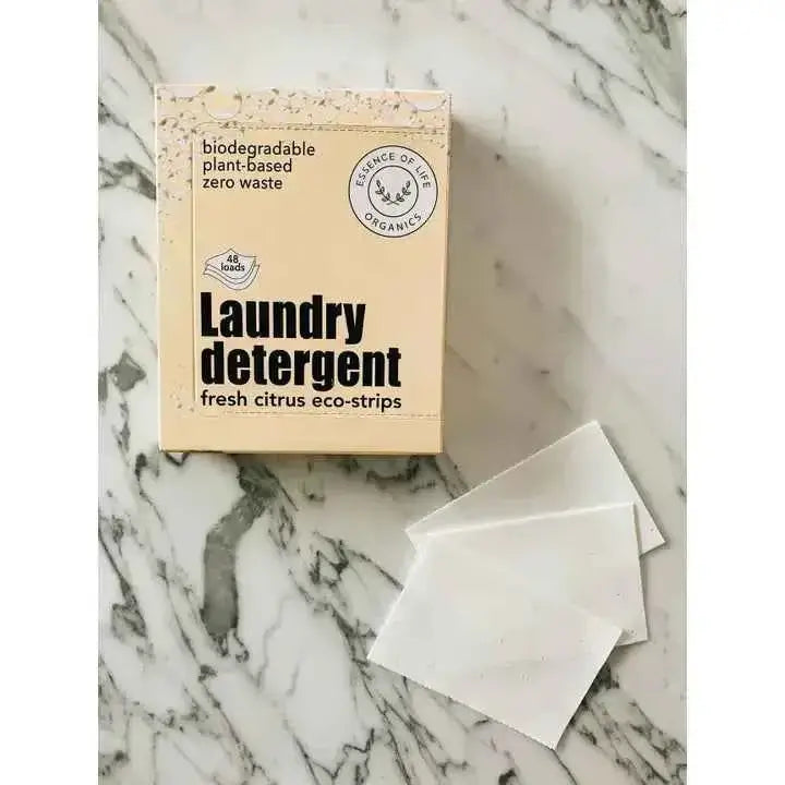 Essence of Life Laundry Sheets - Best Chemical Free Laundry Detergent for a Fresh Clean  