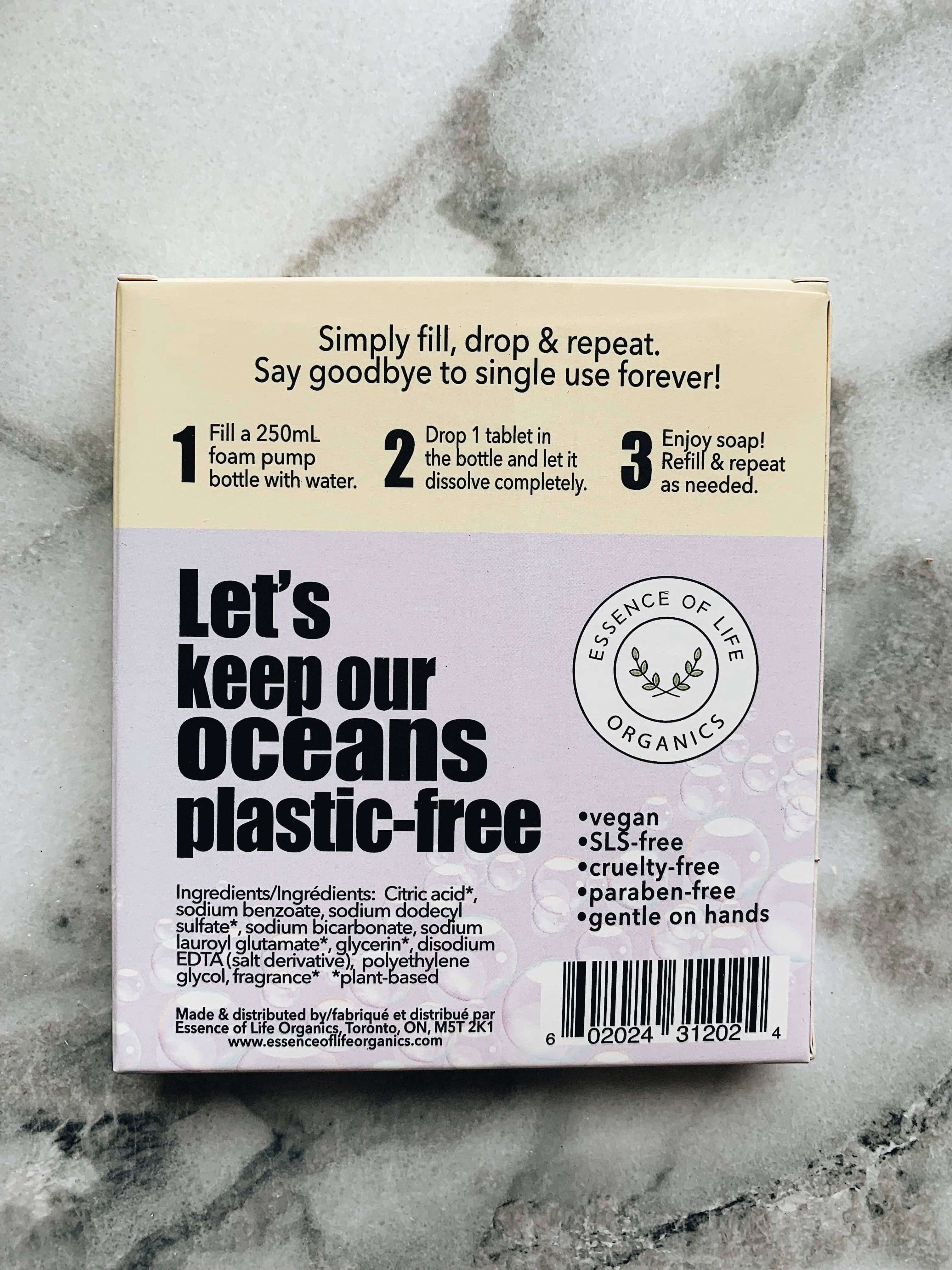 Foaming Hand Soap Tablets 