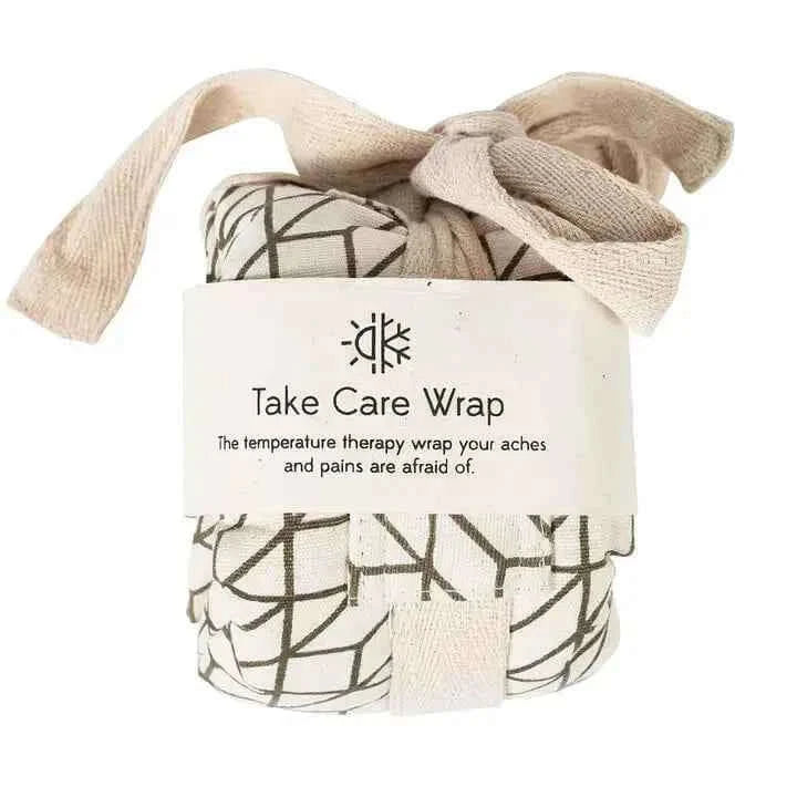 Geometric Rice Filled Therapy Wrap for Ultimate Comfort and Care   thumbnail
