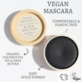 River Organics Zero Waste Mascara - Eco-Friendly, Cruelty Free Blush Alternative  