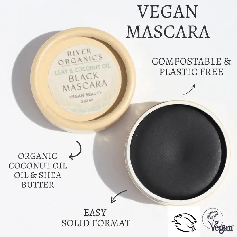 River Organics Zero Waste Mascara - Eco-Friendly, Cruelty Free Blush Alternative   thumbnail