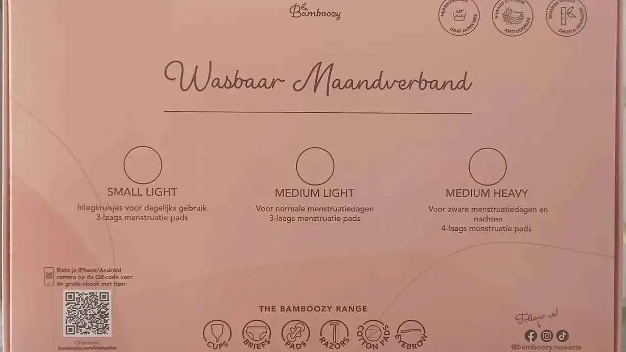 Bamboo Reusable Sanitary Pads - Eco-Friendly and Comfortable Menstrual Protection  