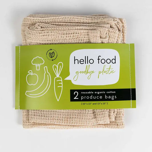 Organic Cotton Reusable Bags